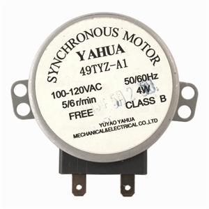 Synkron-motor til drejetallerken i mikroovn fra Gorenje og Hisense.